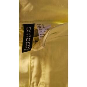 Divided Yellow Shorts